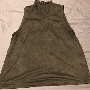 Sun & Shadow Suede Tank